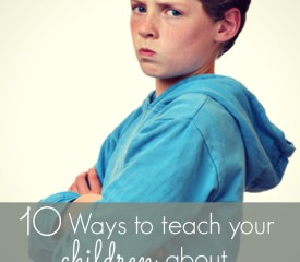 10 Ways to teach your children about internal discipline