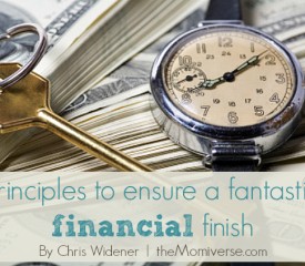 Principles to ensure a fantastic financial finish