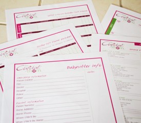 Get organized in 2013 – Weekly Household Planner #Giveaway!
