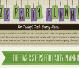 Planning a party – The tech savvy way {Infographic}