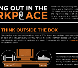 Eight exercises you can do at your desk {Infographic}
