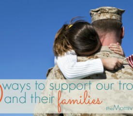 10 Ways to support our troops and their families