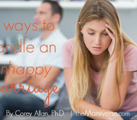 3 Ways to handle an unhappy marriage