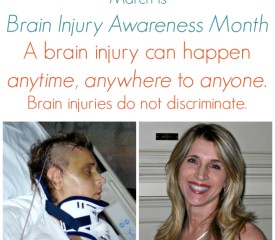 Brain injury awareness: It can happen anytime, anywhere to anyone