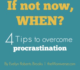 4 Tips to overcome procrastination