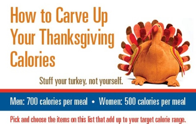 Thanksgiving calories: Stuff your turkey, not yourself {Infographic}