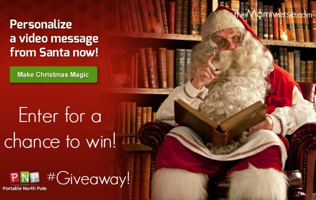 Send a personalized video message from Santa to your child – #Giveaway