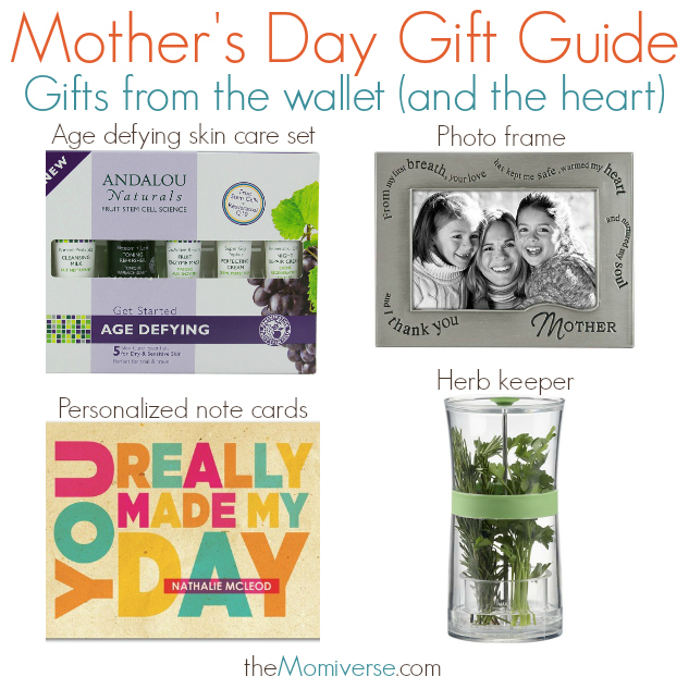 Mother's Day Gift Guide - Gifts from the heart (and the wallet) | The Momiverse
