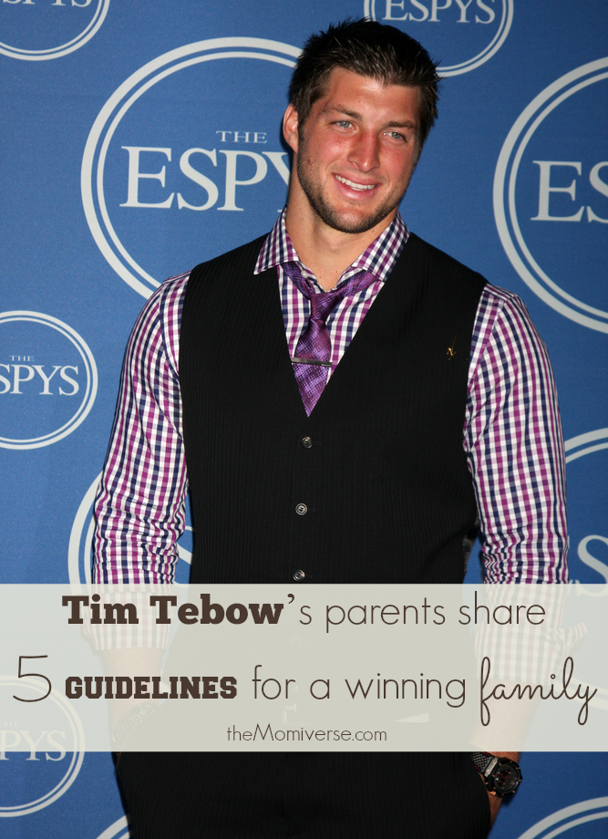 Tim Tebow’s parents share faith and 5 guidelines for a winning family | The Momiverse