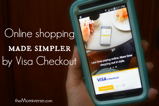 Online shopping made simpler by Visa Checkout (formerly V.me by Visa) | The Momiverse