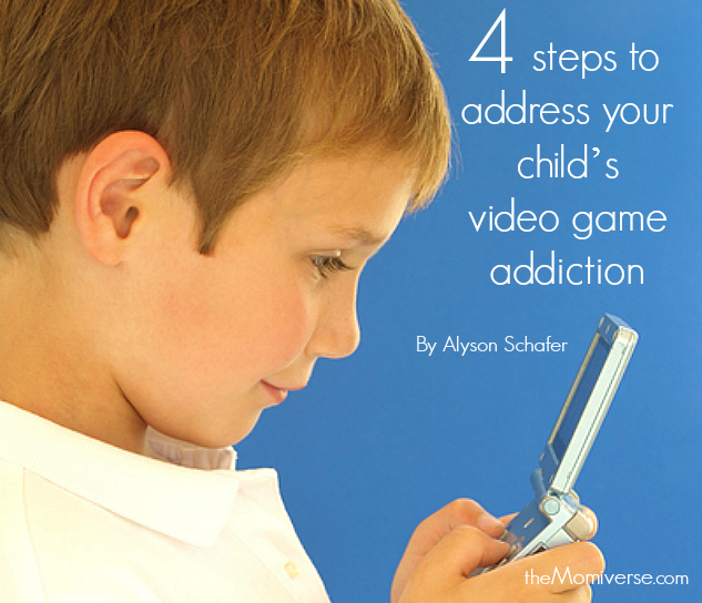 Four steps to address your child's video game addiction | The Momiverse | Article by Alyson Schafer