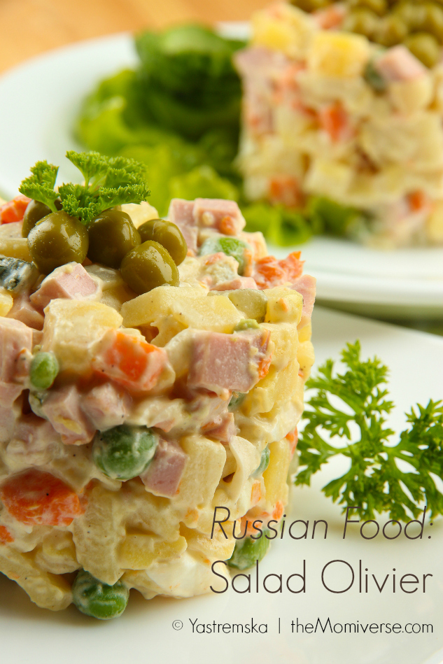 Russian Food - Salad Olivier | The Momiverse | Article by Cheryl Tallman | Photo by Yastremska