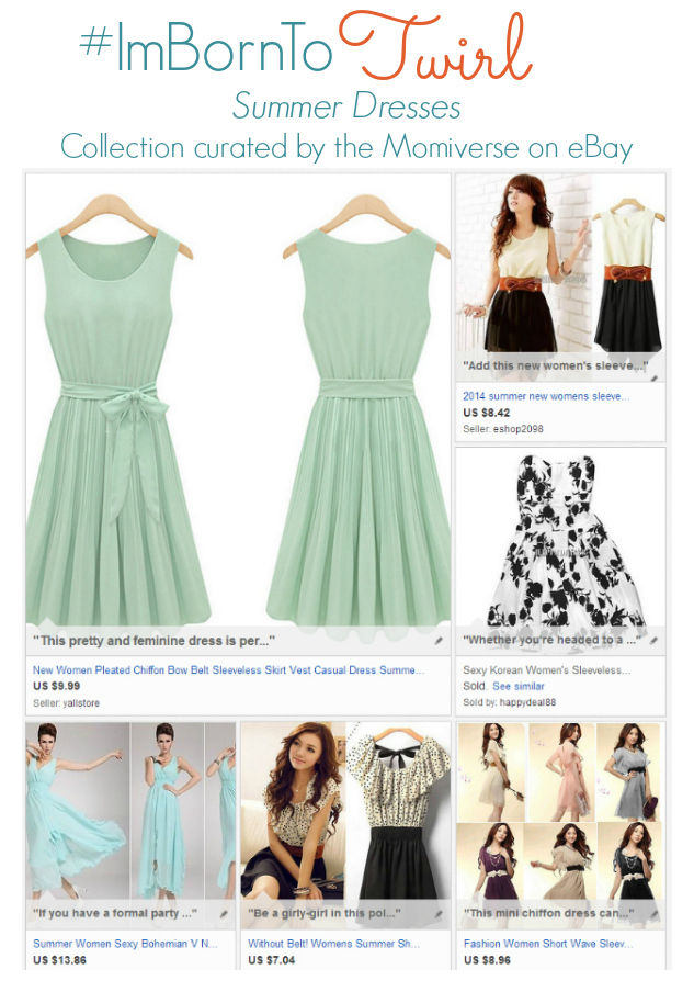 #ImBornTo Twirl - Summer dresses | Collection curated by the Momiverse on eBay