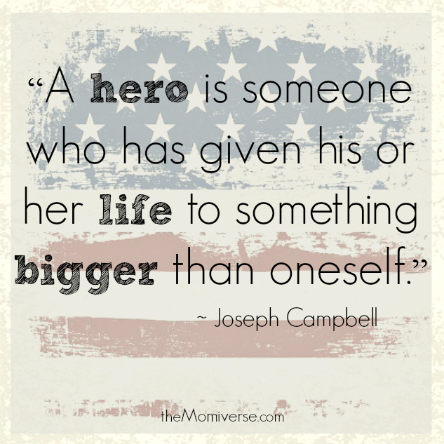 Quote by Joseph Campbell | The Momiverse | Memorial Day
