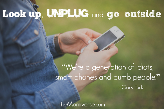 Digital detox: Look up, unplug and go outside | The Momiverse | Videos featuring Gary Turk, Zachary Levi, Sesame Street
