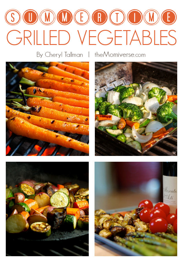 Summertime grilled vegetables | The Momiverse | Article by Cheryl Tallman