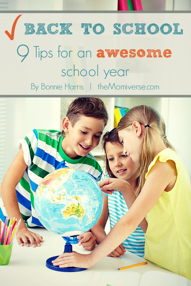 Back to school: 9 Tips for an awesome school year | The Momiverse | Article by Bonnie Harris