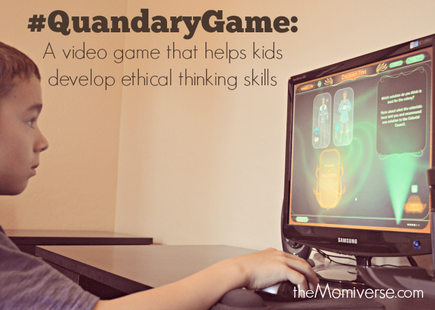 Quandary: A video game that helps kids develop ethical thinking skills_© TheMomiverse