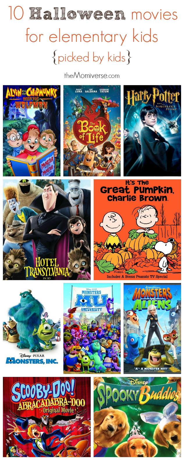 10 #Halloween movies for elementary kids | The Momiverse