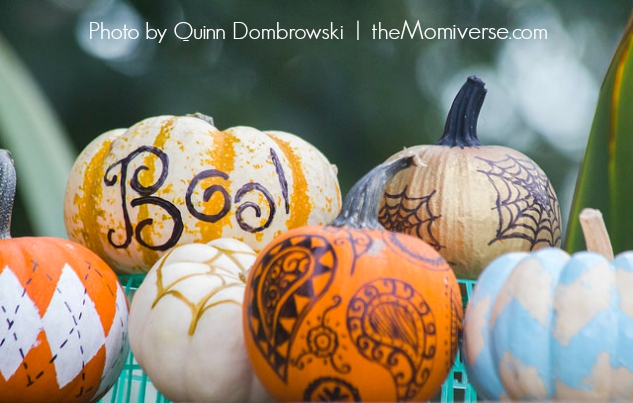 Painted Pumpkins | The Momiverse | Photo by Quinn Dombrowski