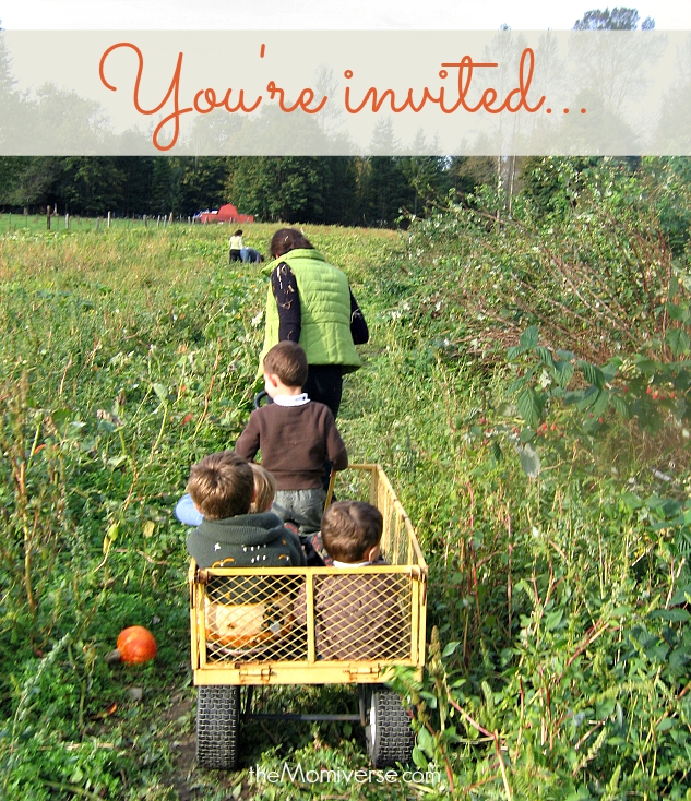 You're invited to a Pumpkin Patch Party | The Momiverse