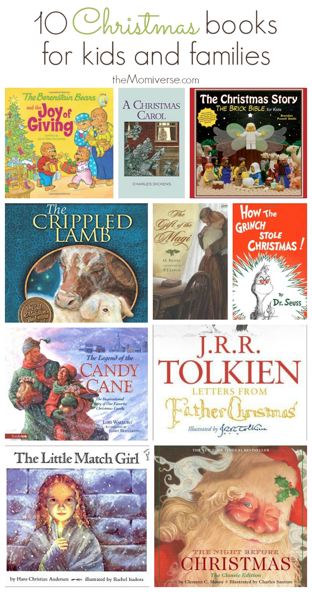 10 Christmas Books for kids and families | The Momiverse