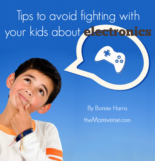 Tips to avoid fighting with your kids about electronics | The Momiverse | Article by Bonnie Harris
